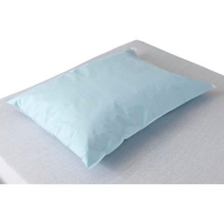 MEDLINE INDUSTRIES, INC Medline NON24346 Disposable Tissue/Poly Pillowcases, 30"L x 21"W, Blue, 100/Case NON24346